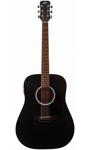 JET JDE-255 BKS Электроакустическая гитара.