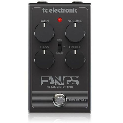 TC Electronic Fangs Metal Distortion Гитарная педаль эффектов.