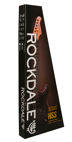 Rockdale Stars Black Limited Edition HSS BK Электрогитара