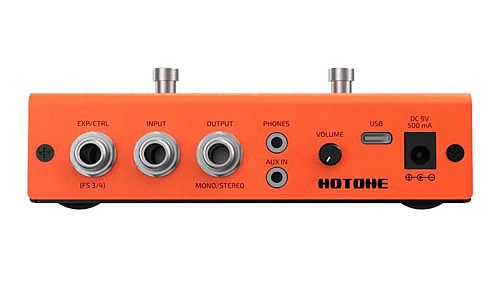 Hotone Ampero Mini (Orange) Напольный процессор эффектов.