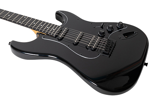 Rockdale Stars Black Limited Edition HSS BK Электрогитара