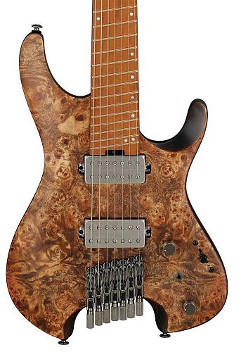 Ibanez QX527PB-ABS Электрогитара безголовая 7-струнная, мультимензурная.