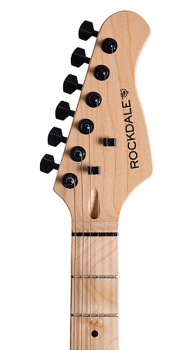 Rockdale Stars Plus HT HH Maple Black Электрогитара