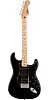 Fender Squier Sonic Stratocaster HSS MN Black Электрогитара.-0