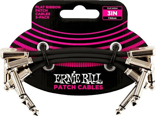 Ernie Ball 6220 Набор из 3-х инструментальных кабелей.