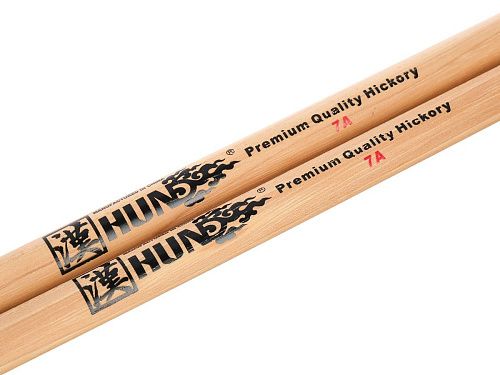 HUN 10101001001 Natural Series 7A Барабанные палочки, деревянный наконечник.