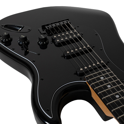 Rockdale Stars Black Limited Edition HSS BK Электрогитара